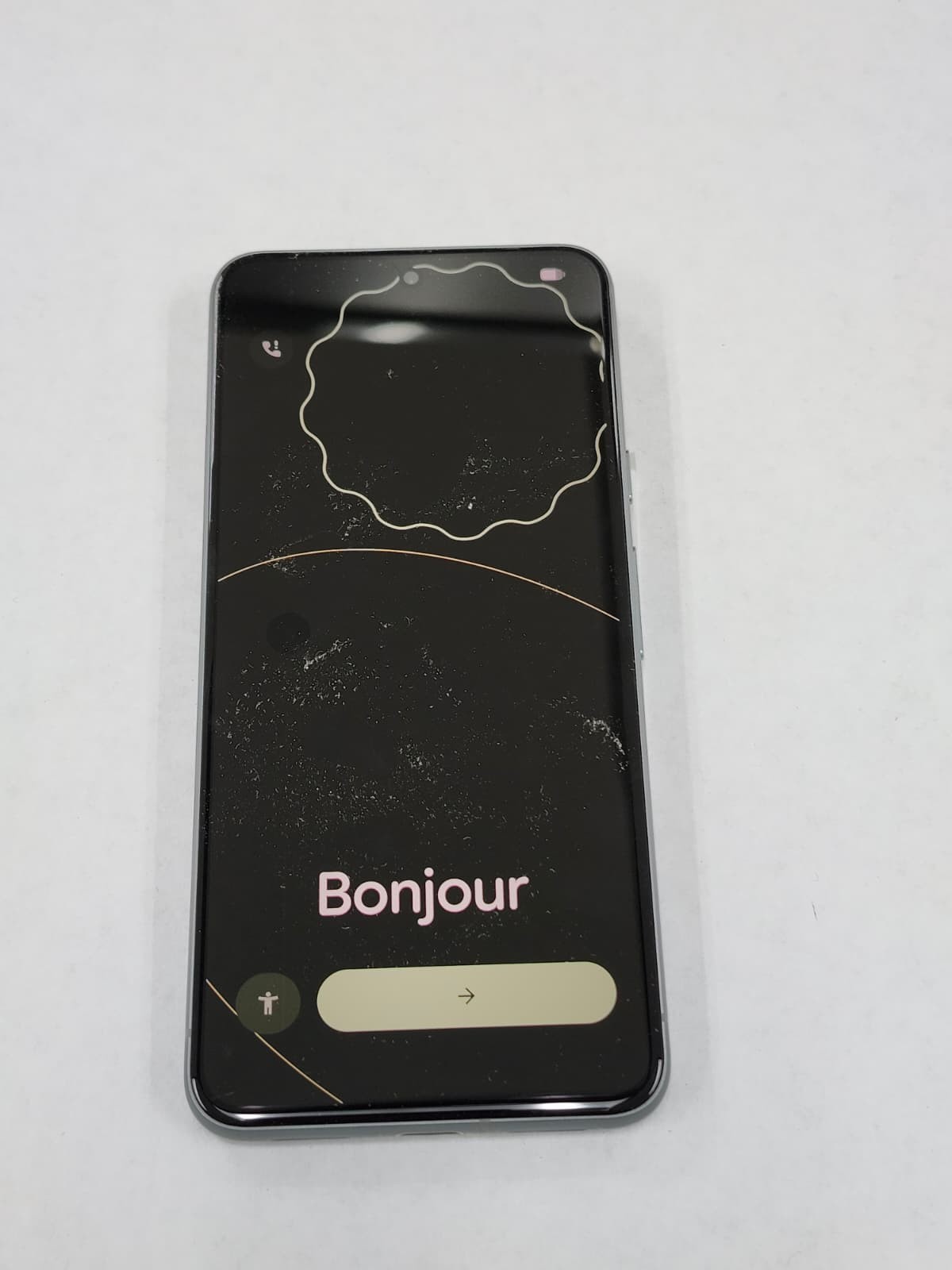 DEFECTIVE – Google Pixel 8 – 128GB – Hazel – Unlocked – G9BQD – 11765