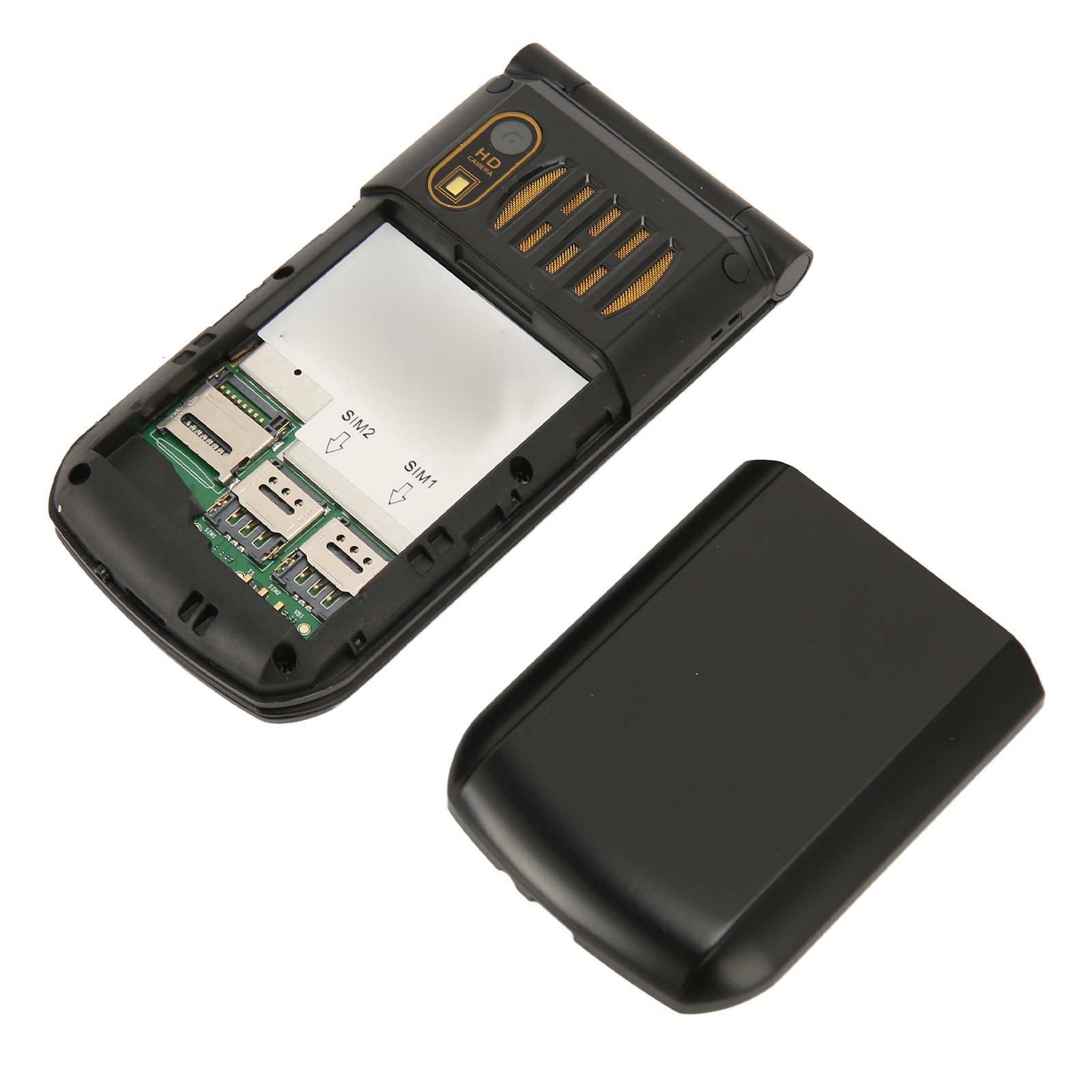 YEEMI K21+ 4G Flip Cell Phone Big Button 2.6in 1.77in Dual Screen Loud Soun XYIY
