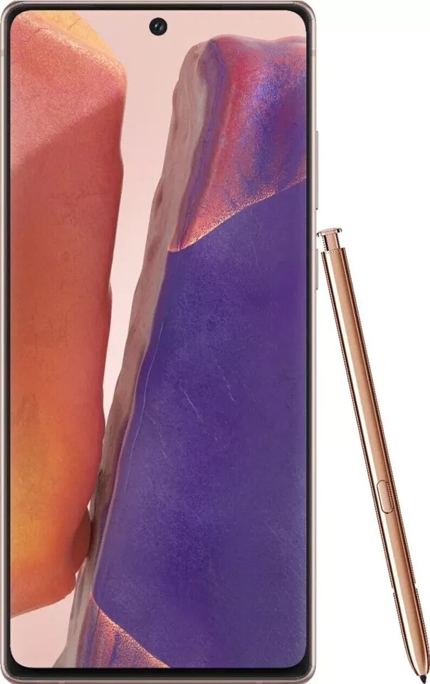 Samsung Galaxy Note 20 5G SM-N981U1 128GB+8GB GSM+CDMA Unlocked BRONZE OPEN BOX