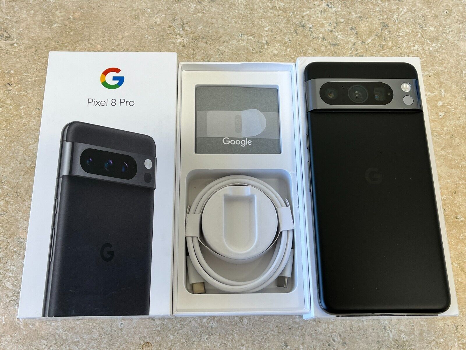 Google Pixel 8 Pro 5G 128GB Unlocked In-Box Excellent + Tempered Glass Bonus