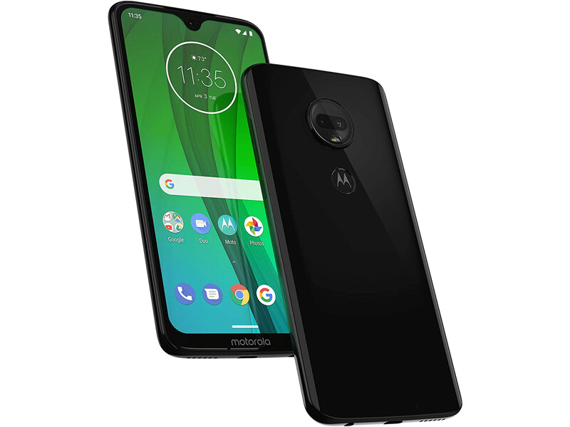 Black/White Motorola Moto G7 64GB 4GB RAM 6.2″ 12.0MP Android Phone