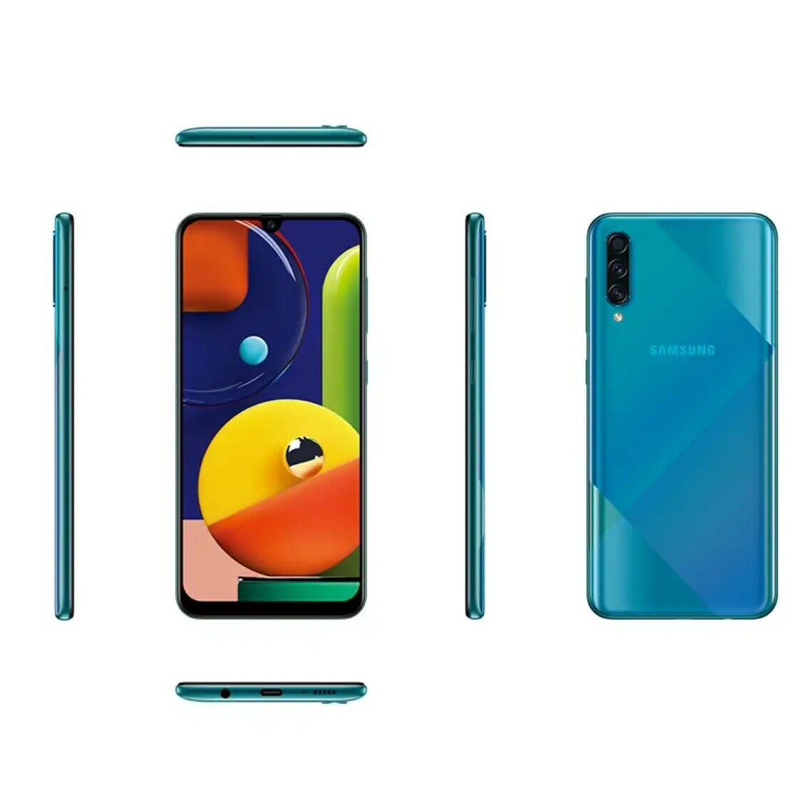 Samsung Galaxy A50S 507FN/DS Unlocked 6.4″ 128GB 48MP HDR Unopened Multicolor