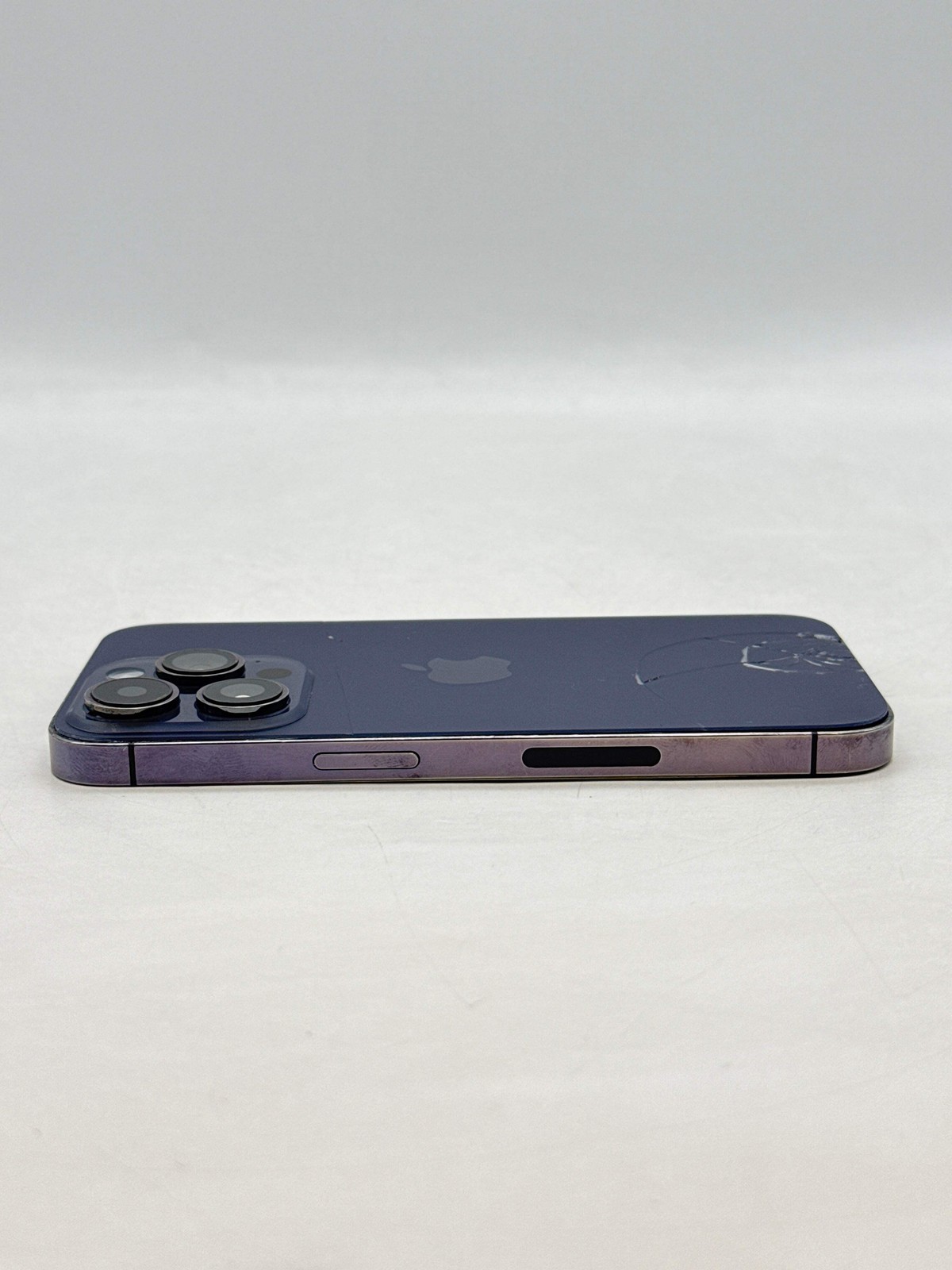 Unlocked Apple iPhone 14 Pro 6.1″ A2650 128GB Deep Purple For Parts #228