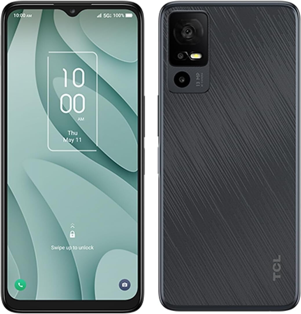 TCL 11ML75 40 XE 5G 64GB Verizon Prepaid Smartphone (Black) #263A