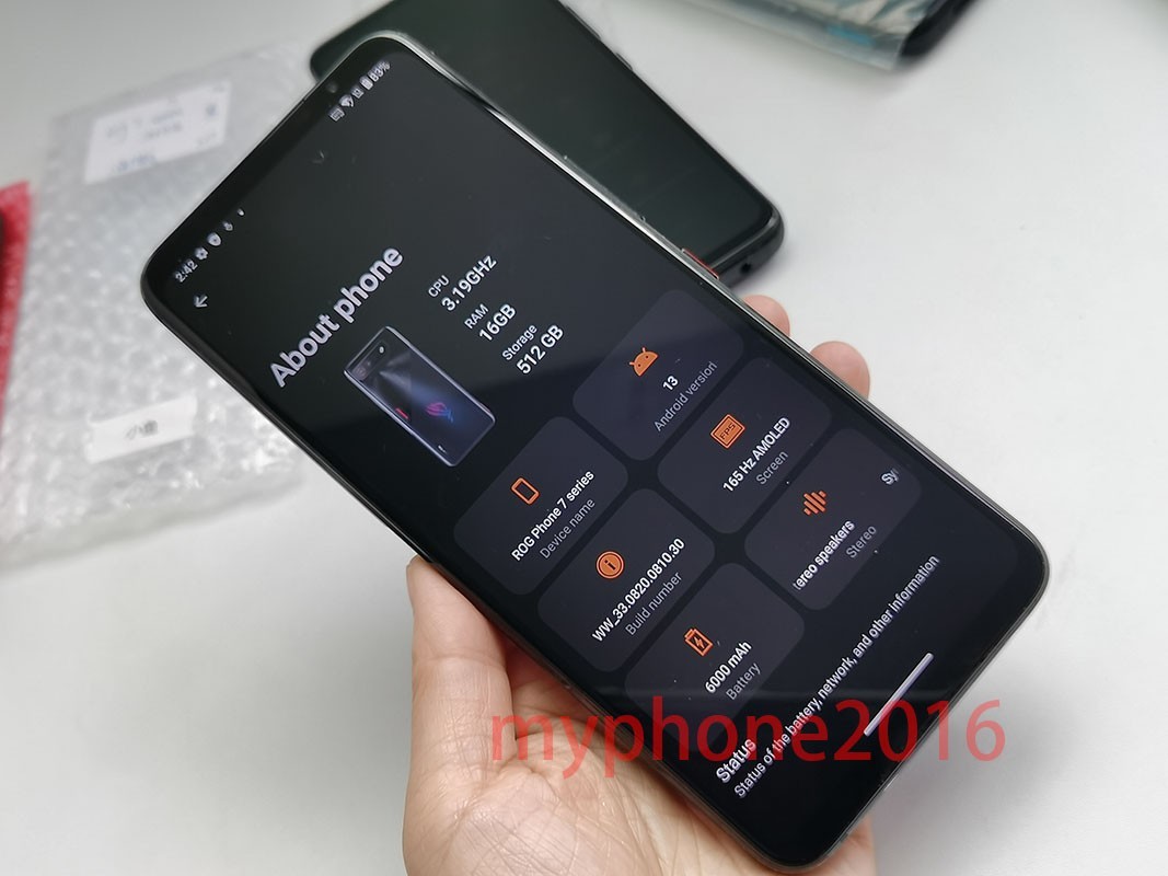 ASUS ROG Phone 7 – 256GB/512GB – Phantom Black/Storm White (Unlocked) Smartphone
