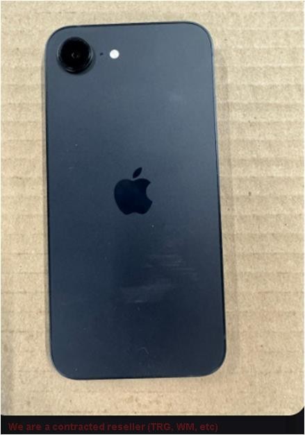 Apple iPhone 16e 128GB Black UNKNOWN CARRIER SEE DETAILS