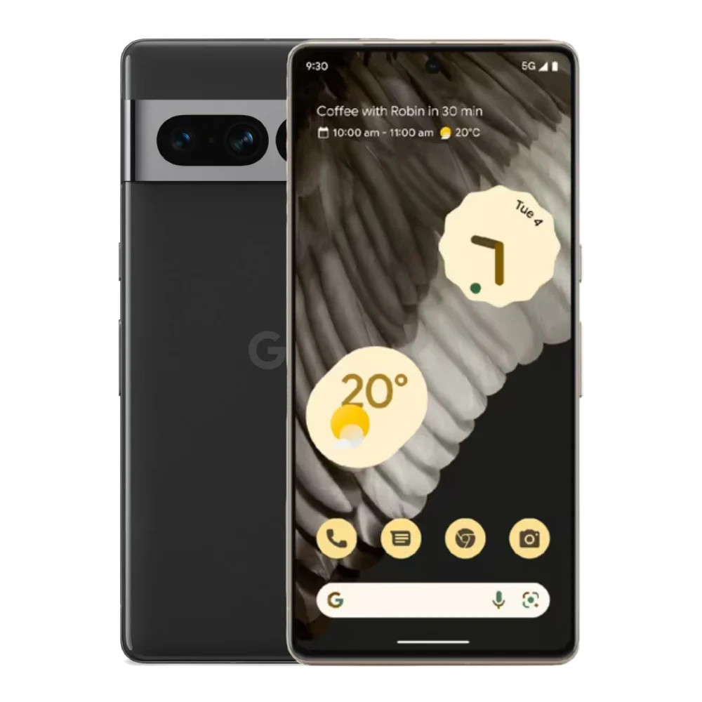 Google Pixel 7a – 128 GB – Charcoal (AT&T) *Image Burn*