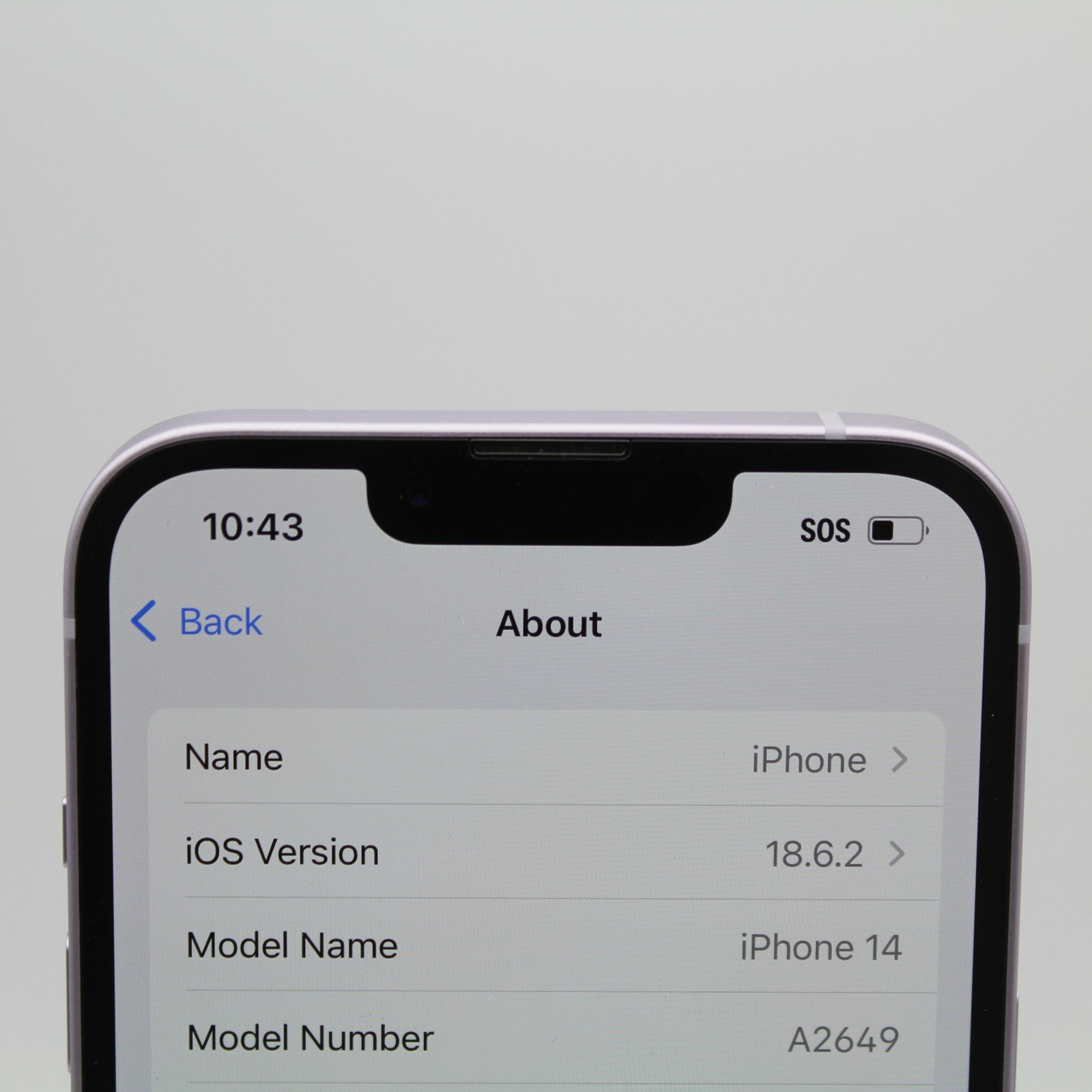 Apple iPhone 14 A2649 128GB Great Condition | Purple | UNLOCKED