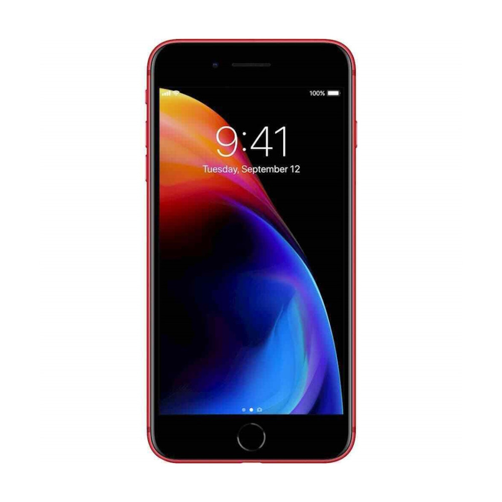 Apple iPhone 8 – Mint Condition – 64GB/128GB/256GB – Unlocked, Silver/Red