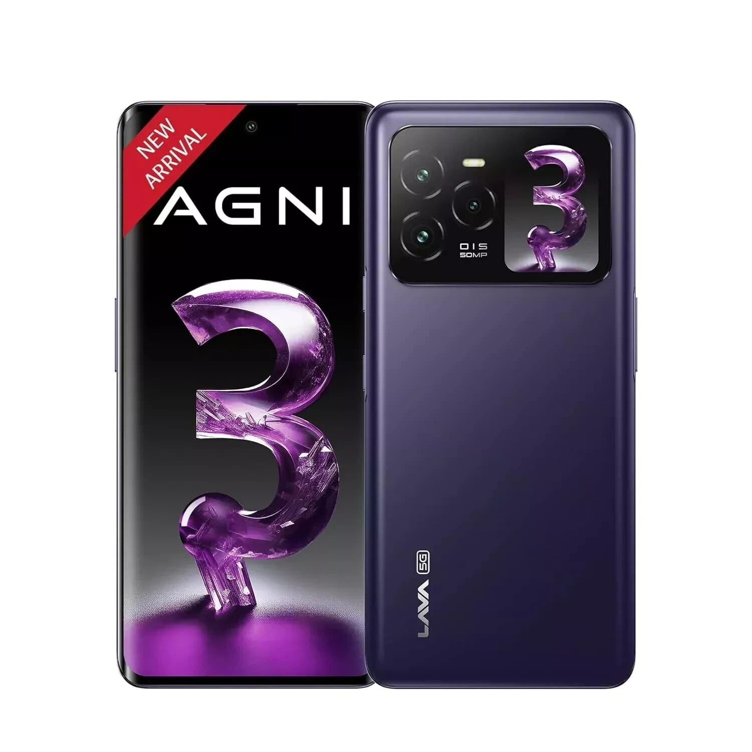 Lava Agni 3 5G (Heather 8GB+128GB)50MP Triple AI Camer Global Version