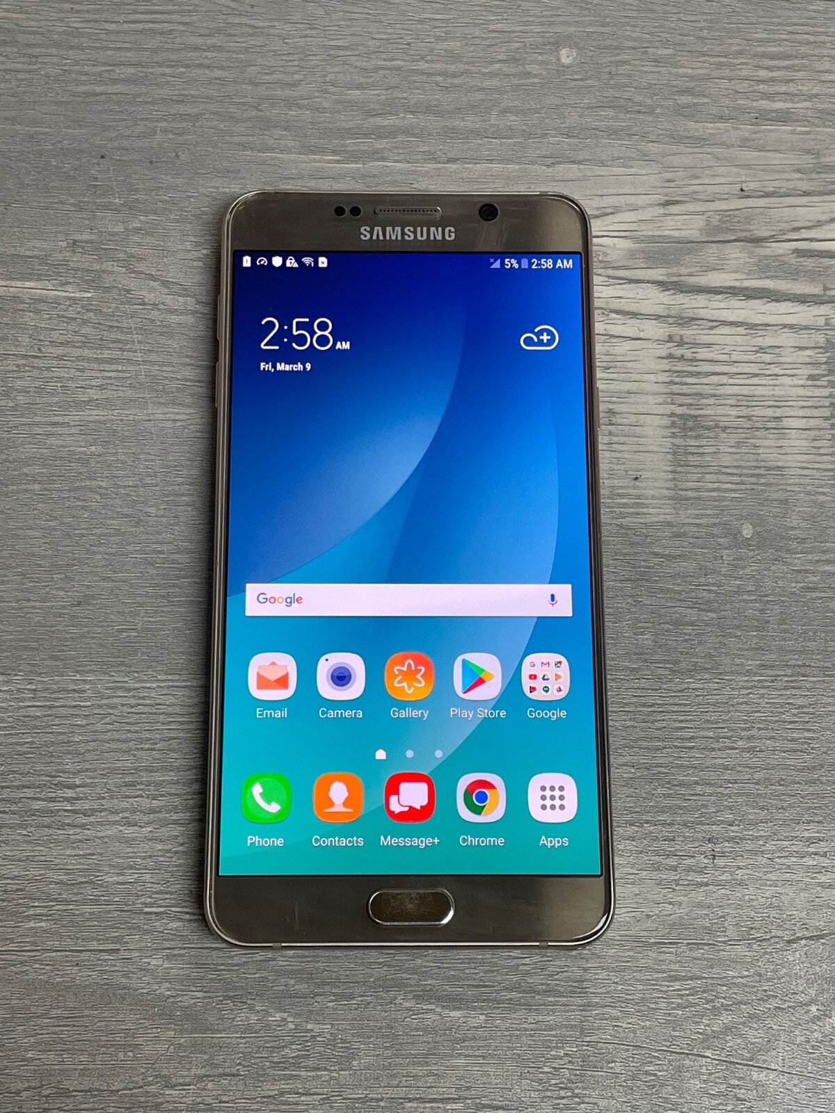Samsung Galaxy Note 5 N920- 32GB /64GB -DUAL SIM Unlocked Smartphone GOOD B+ US