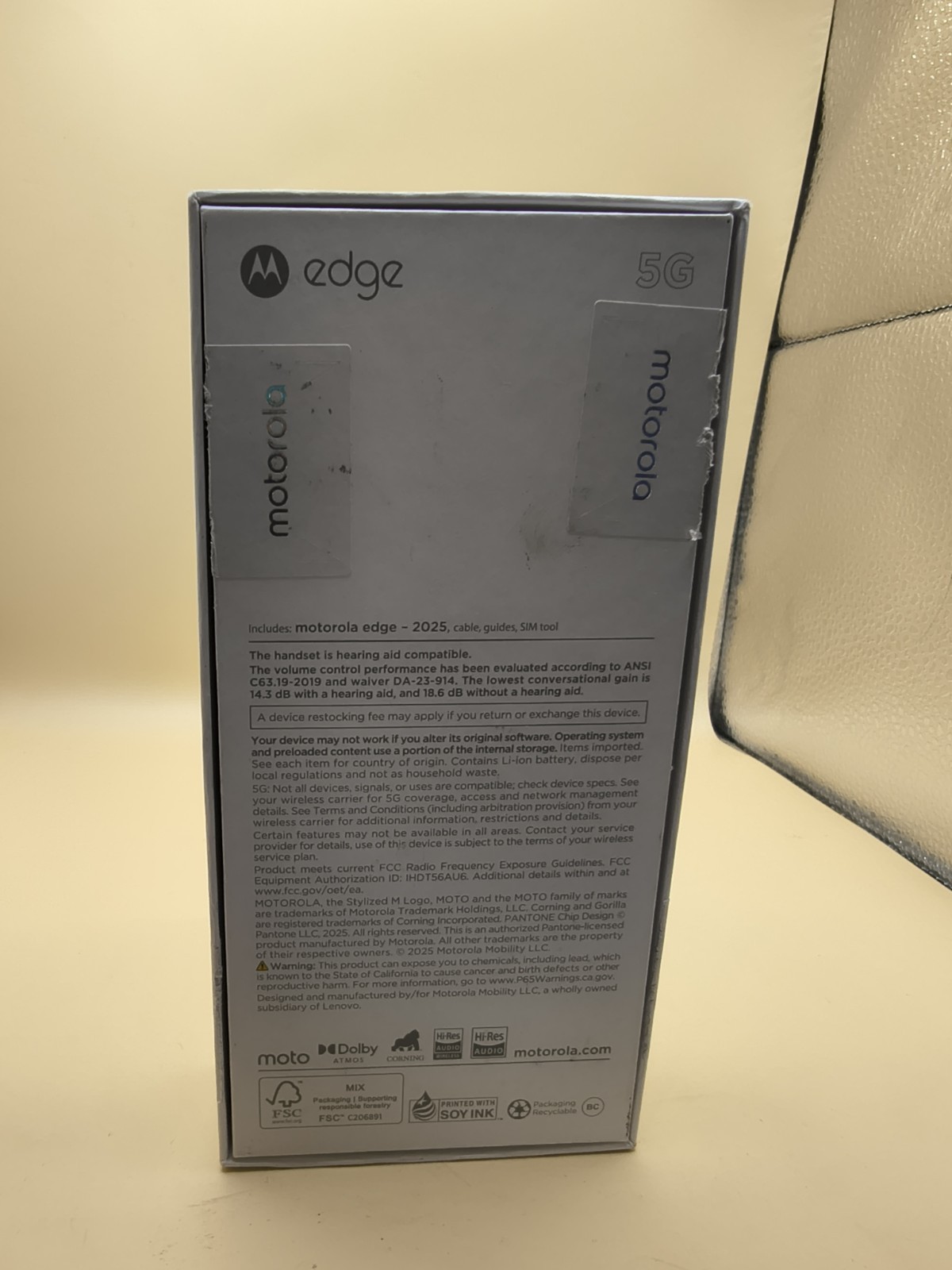Motorola Edge 2025 XT2519-1 Screen Cracked 256GB