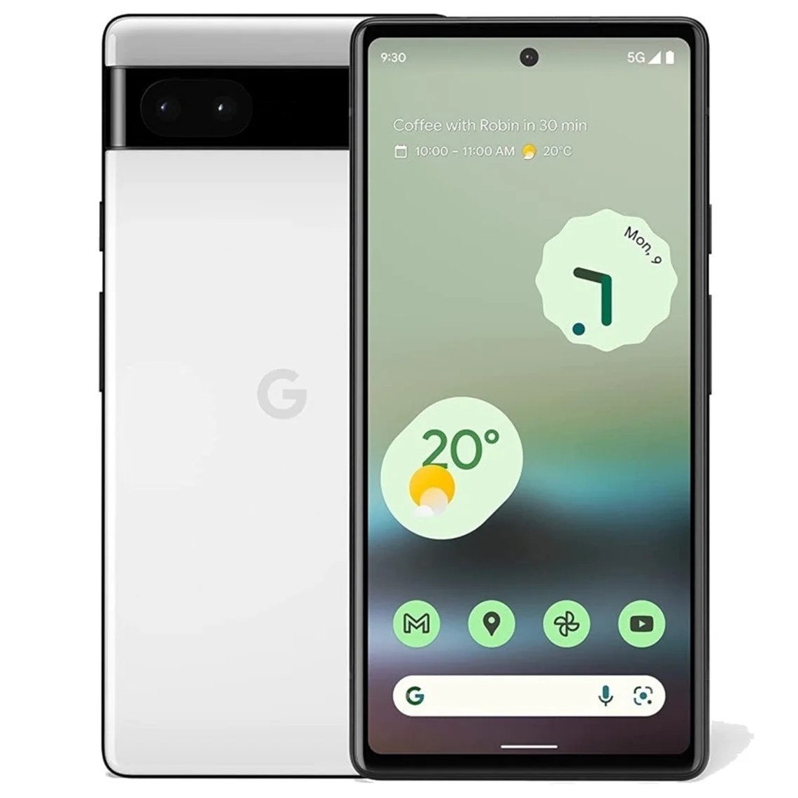 Google Pixel 6a 128GB Unlocked Chalk Excellent Refurbished