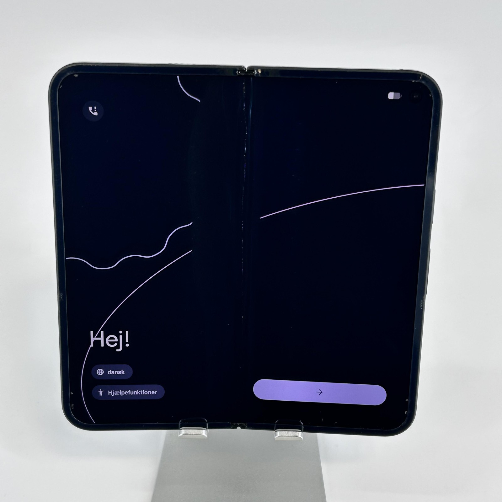 Google Pixel 9 Pro Fold Obsidian 256GB Unlocked – LCD Bleed/LCD Damage