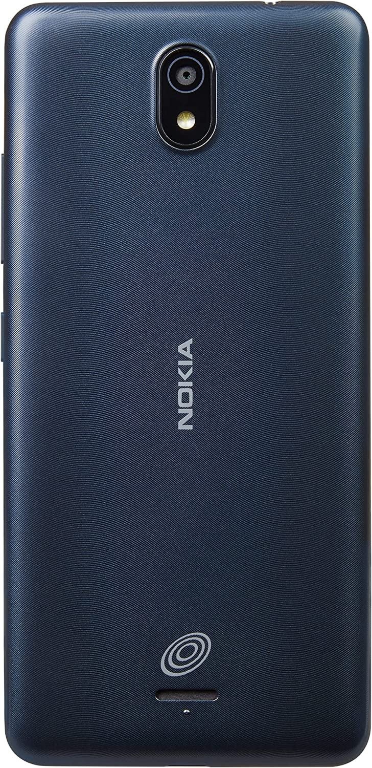 TracFone Nokia C100, 32GB, Blue – Prepaid Smartphone (Locked)