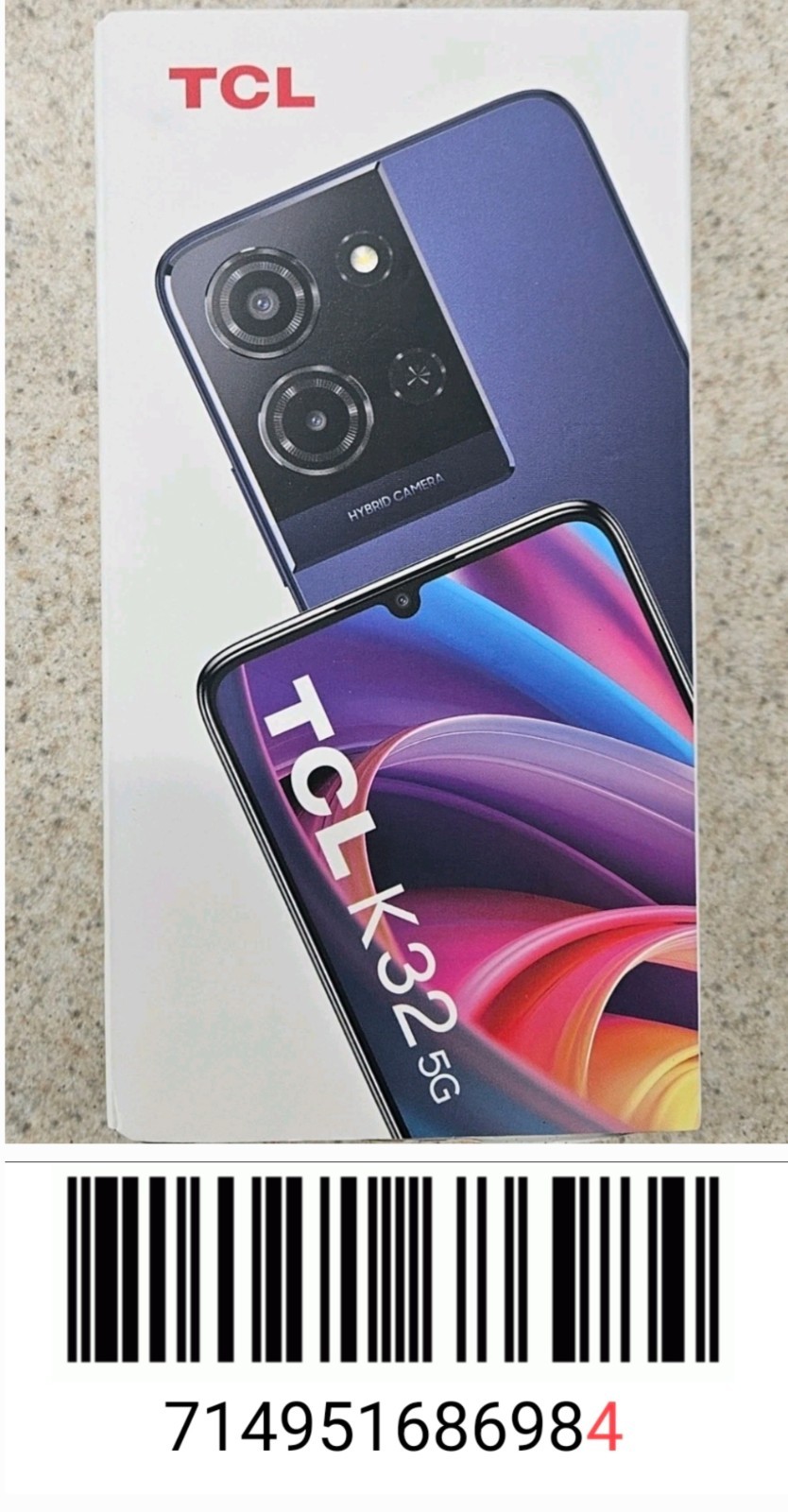 Metro by T-Mobile TCL K32 5G Blue 6.7″ 64GB 13MP Phone, LOCKED to METRO 🆕