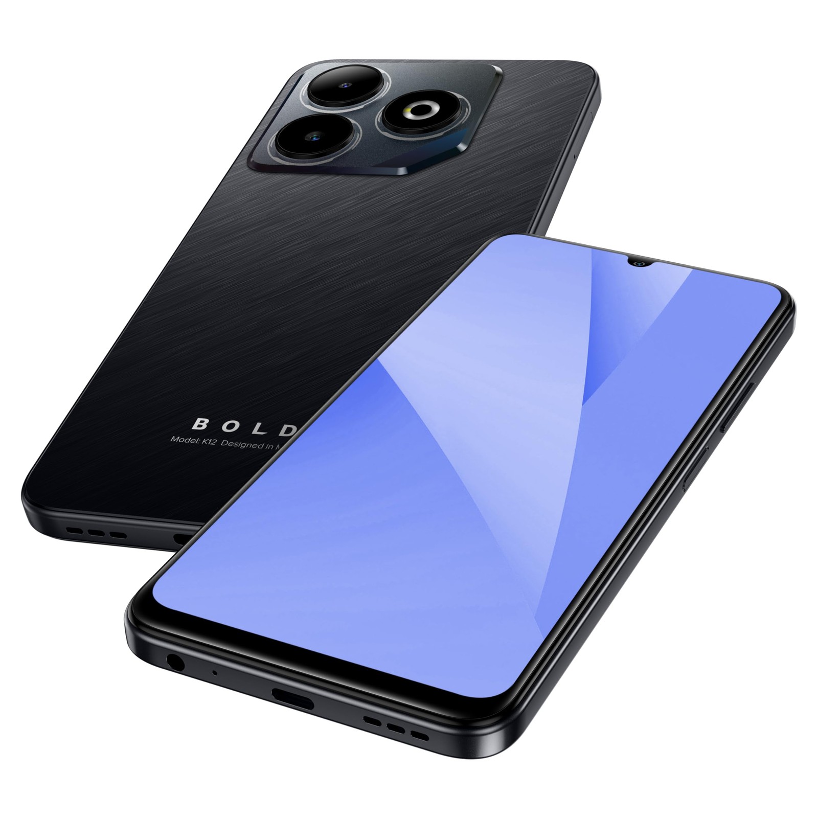 Bold K12 | 2025 | Unlocked | 6.8” HD+ 120Hz Infinity Display | 50MP Main + 8M…