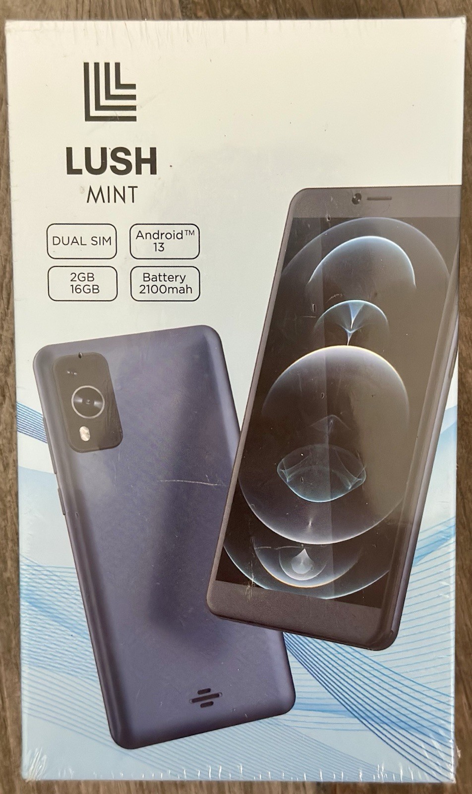 LUSH MINT Android 13 Dual SIM Smartphone 2GB 16GB Unlocked