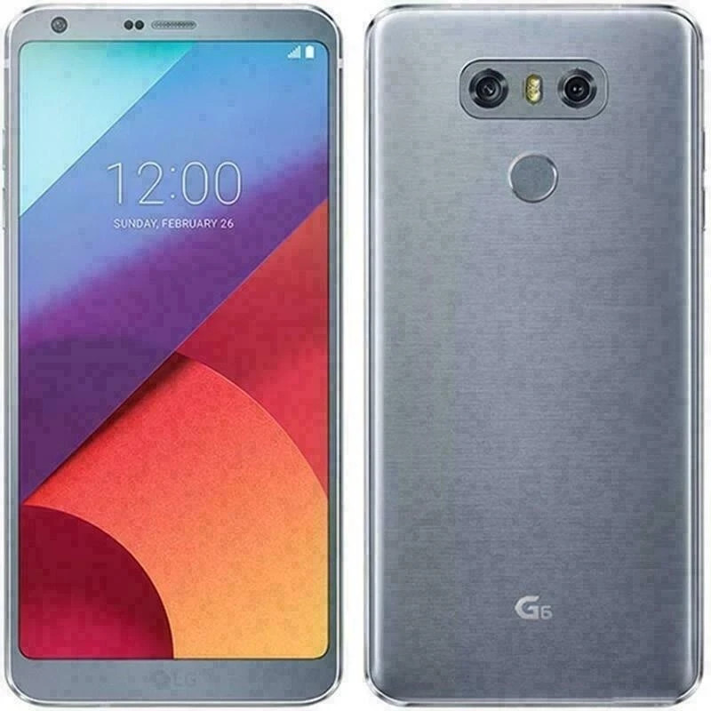LG G6 H873 – 32GB – Ice Platinum GSM Unlocked Smartphone Dual Camera – FAST SHIP