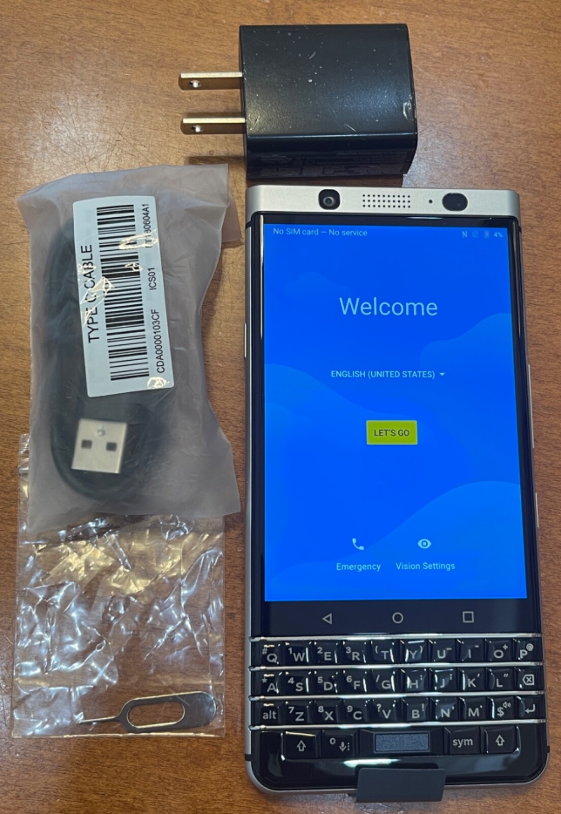 BlackBerry KEYone – 32GB – BBB100-3 – Unlocked 4G – Brand New (PRD-63118-003)