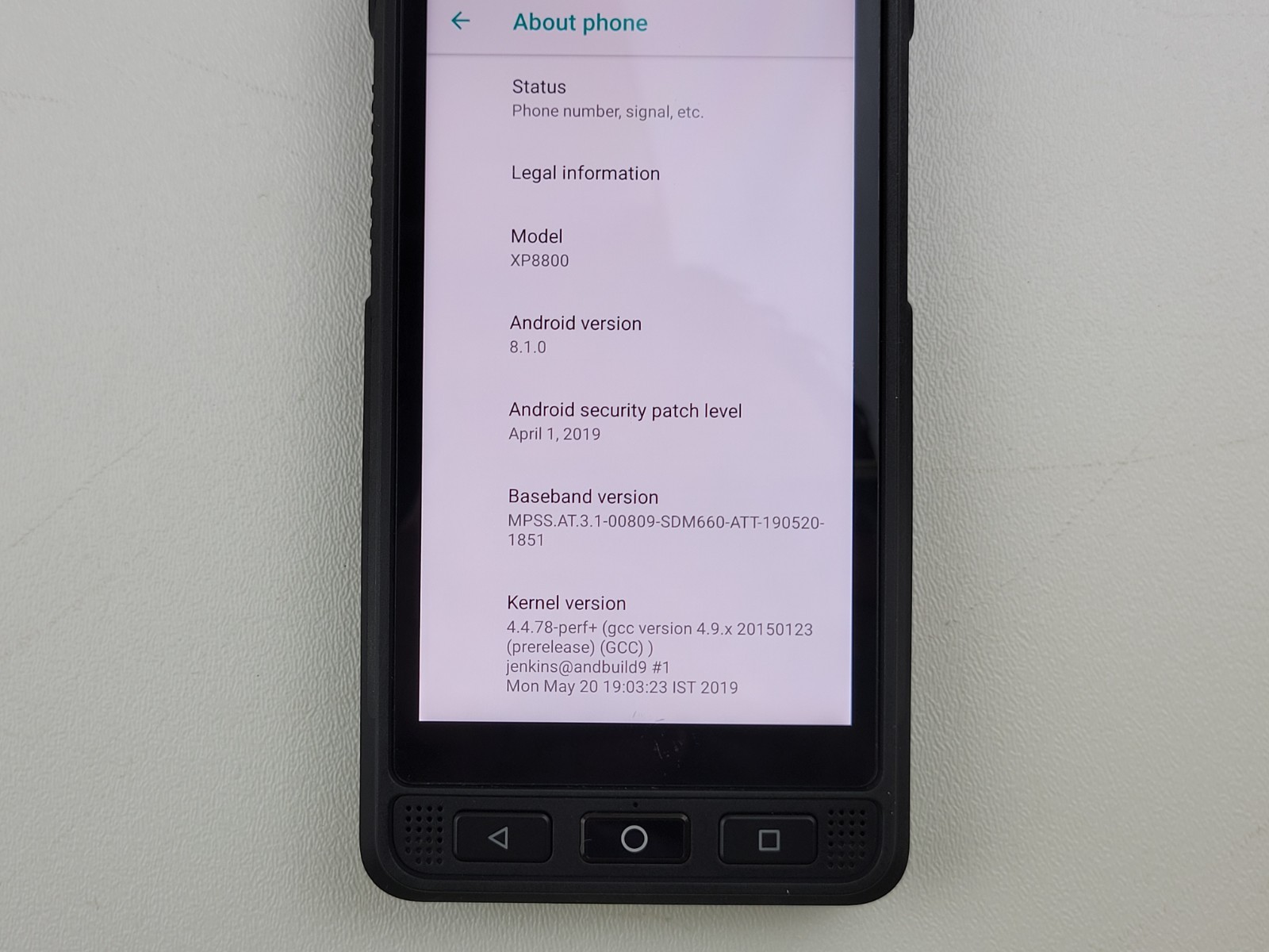 Sonim XP8 (XP8800) 64GB – Black (AT&T) Rugged Smartphone – Clean IMEI – H7999