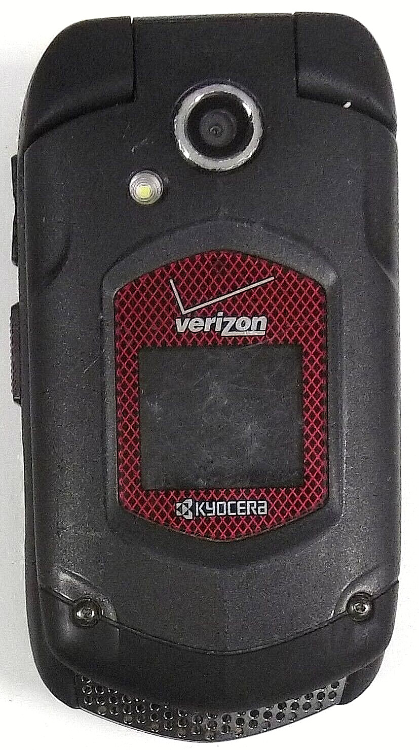 Kyocera DuraXV + / Dura XV Plus E4520PTT – Black ( Verizon ) Cellular Flip Phone