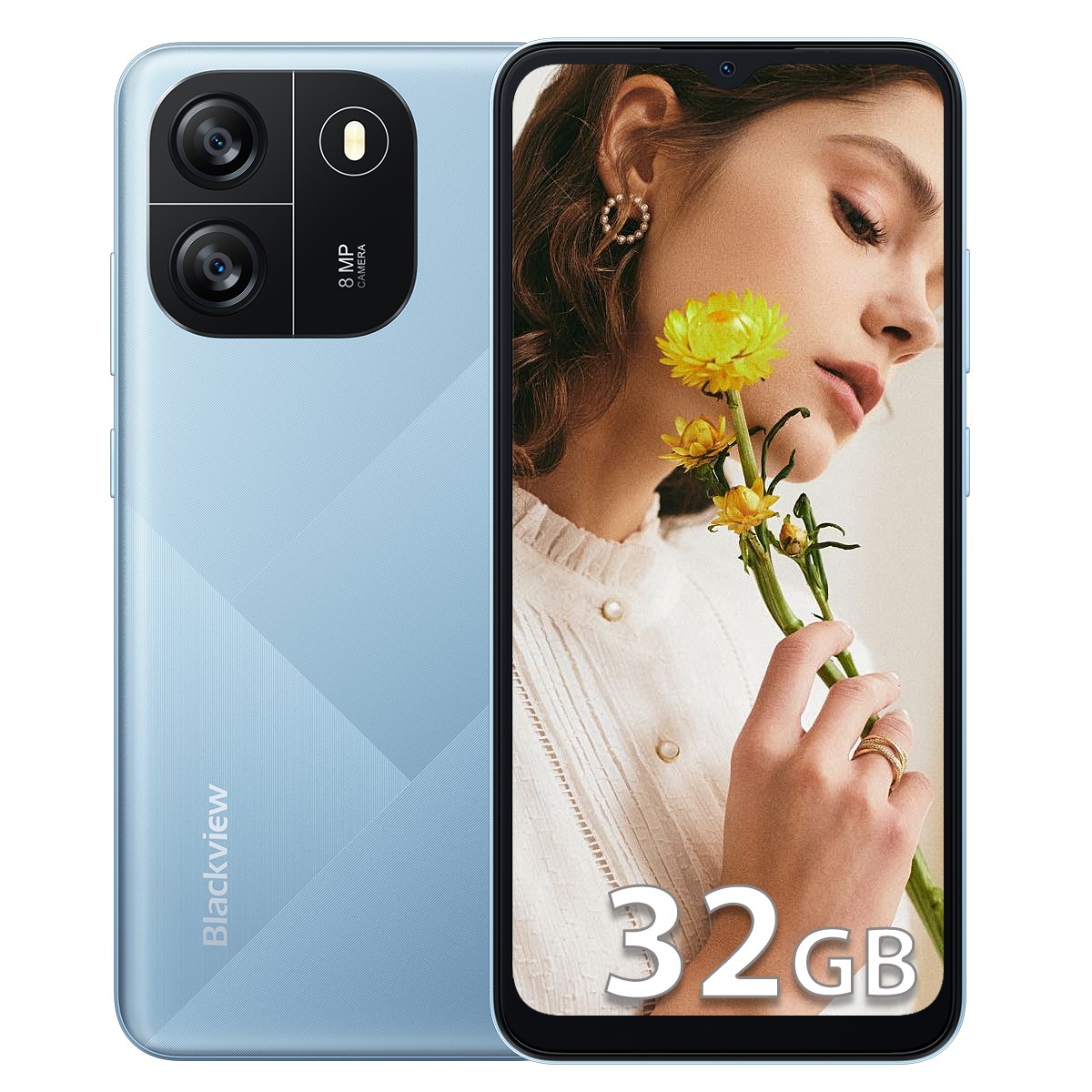 Blackview WAVE 6C 4G Smartphone 4GB+32GB 6.5″ Android 13 Dual SIM Face Unlocked