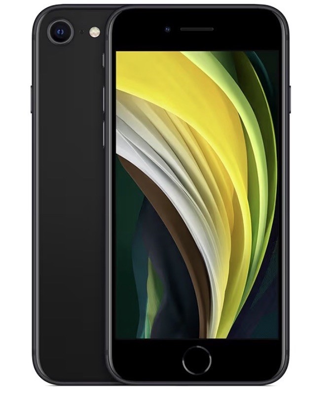 Apple iPhone SE (2nd Gen) 64GB Black Unlocked 12MP Bar Smartphone