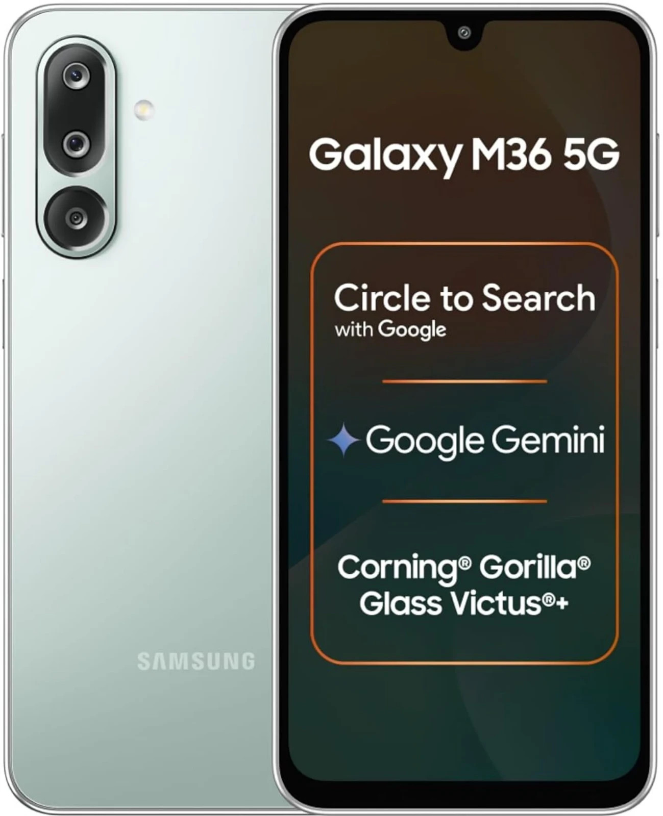 Samsung Galaxy M36 5G (Green, 8GB RAM, 128 GB ) Exynos 1380 Global Version