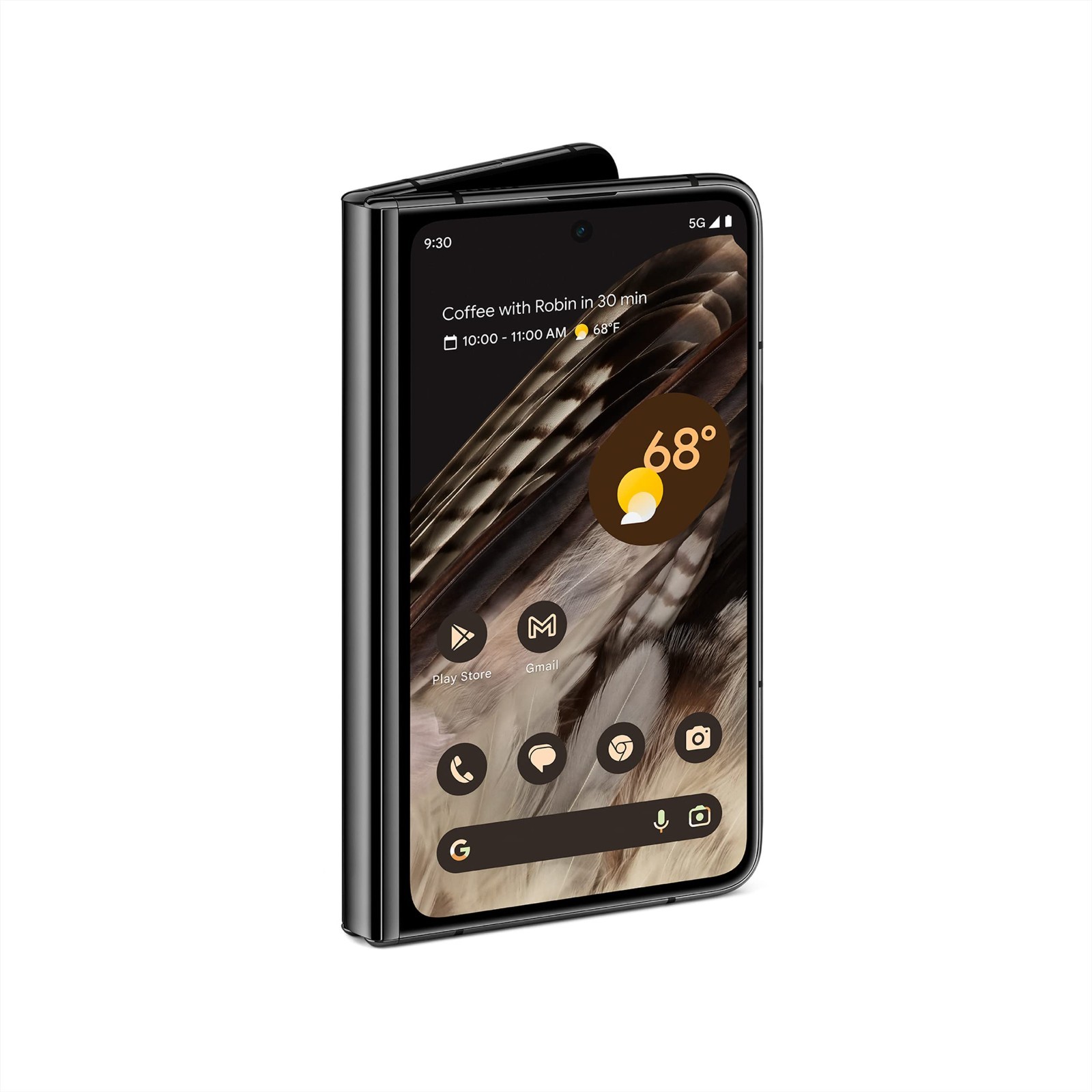 Google Pixel Fold – 256GB – Black (Carrier Unlocked) (LCD spot outer screen)