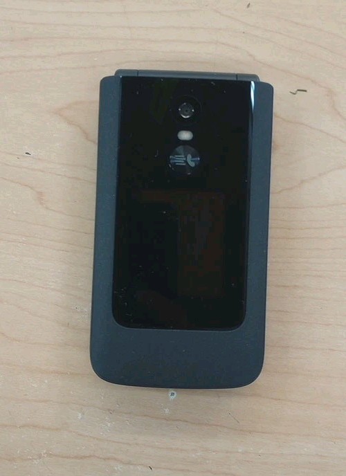 TCL T440W Flip 4 5G, 32GB, Gray, Flip Phone, (Metro), Open Box(New), No Card Sim