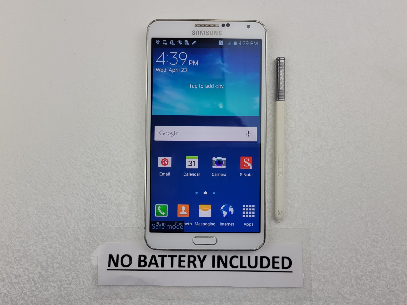 Samsung Galaxy Note 3 (SM-N900A) 32GB (AT&T) Smartphone – Clean IMEI – H3610