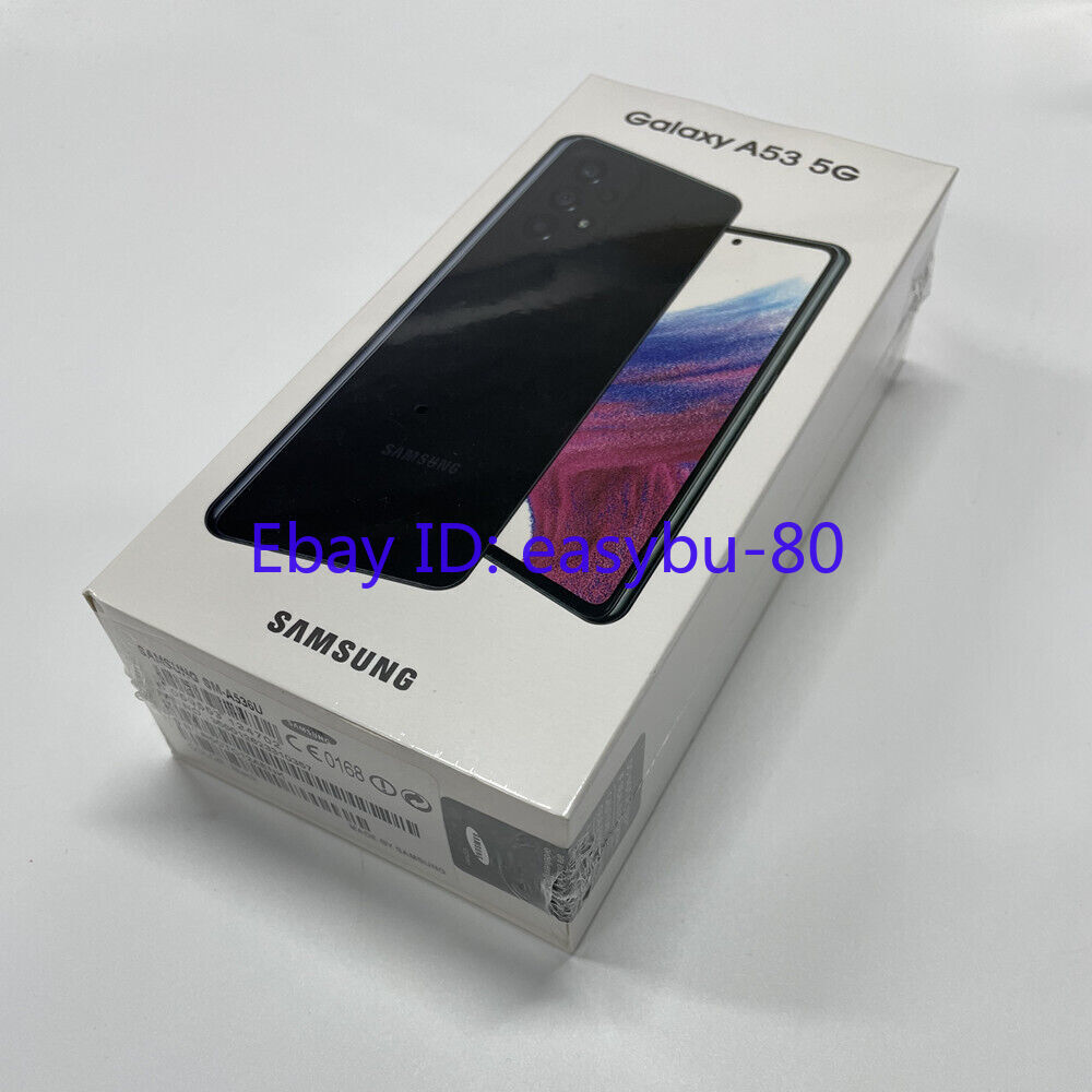 Unlocked Samsung Galaxy A53 5G SM-A536U 128GB+6GB 64MP New Sealed Multicolor