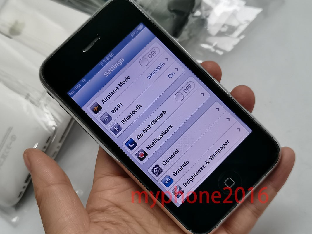 Apple iPhone 3GS 3rd Generation – Unlocked 8/16/32GB iOS6 tested 100%working