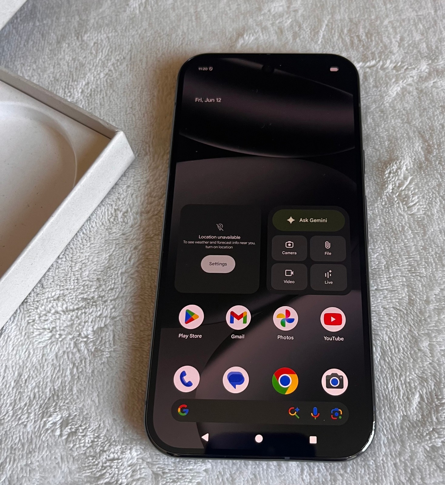 Google Pixel 10 Pro – 128GB, Gemini AI, Obsidian, Unlocked – Good Condition
