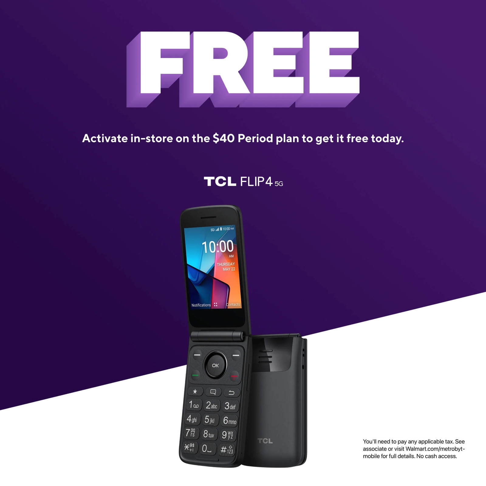 Metro by T-Mobile Flip 4 5G