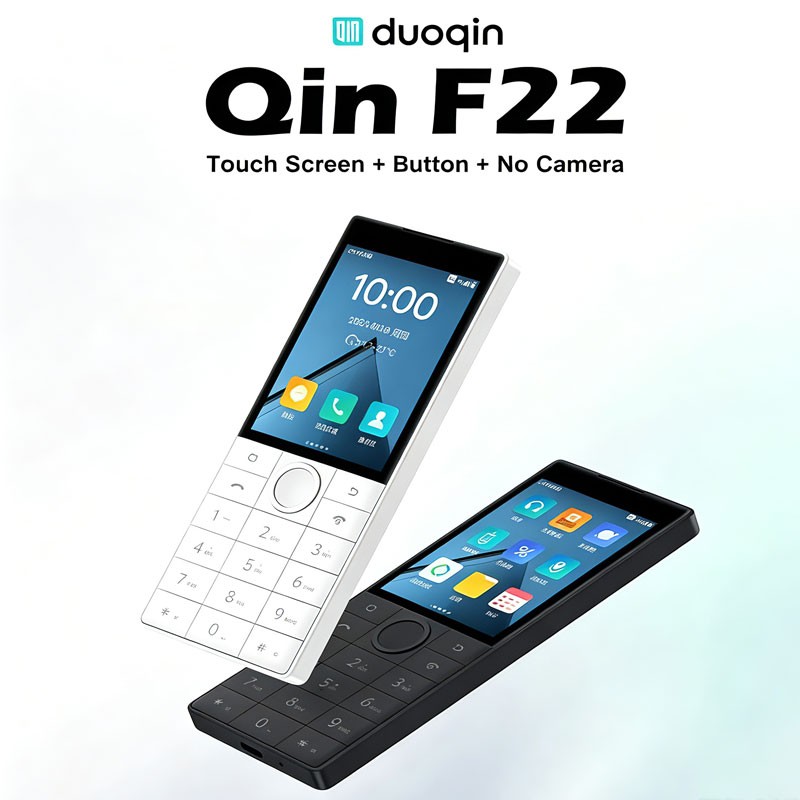 Unlock QIN F22 4G LTE MINI Android Smartphone Phone Keyboard Google Play Mobile