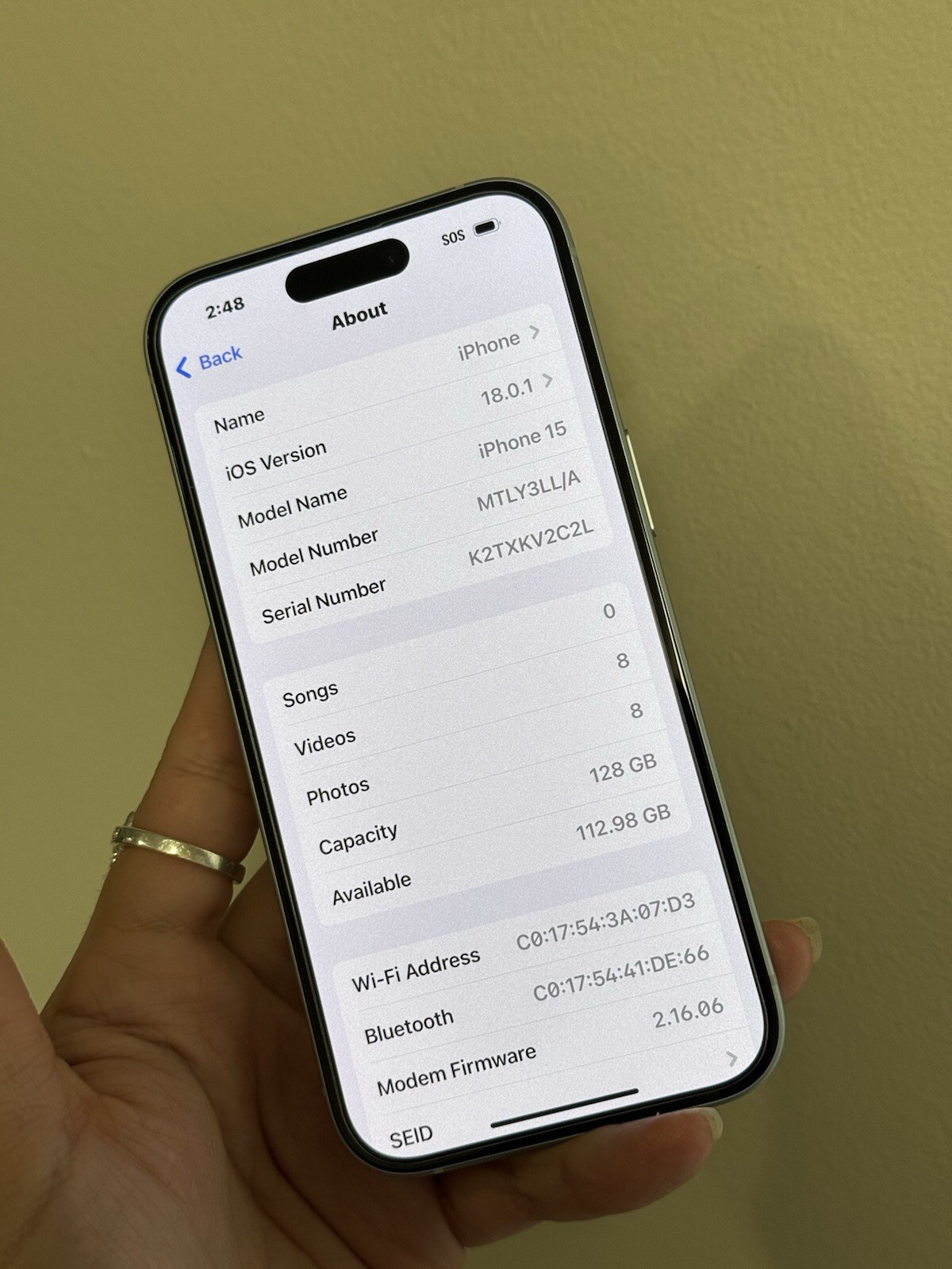 iPhone 15