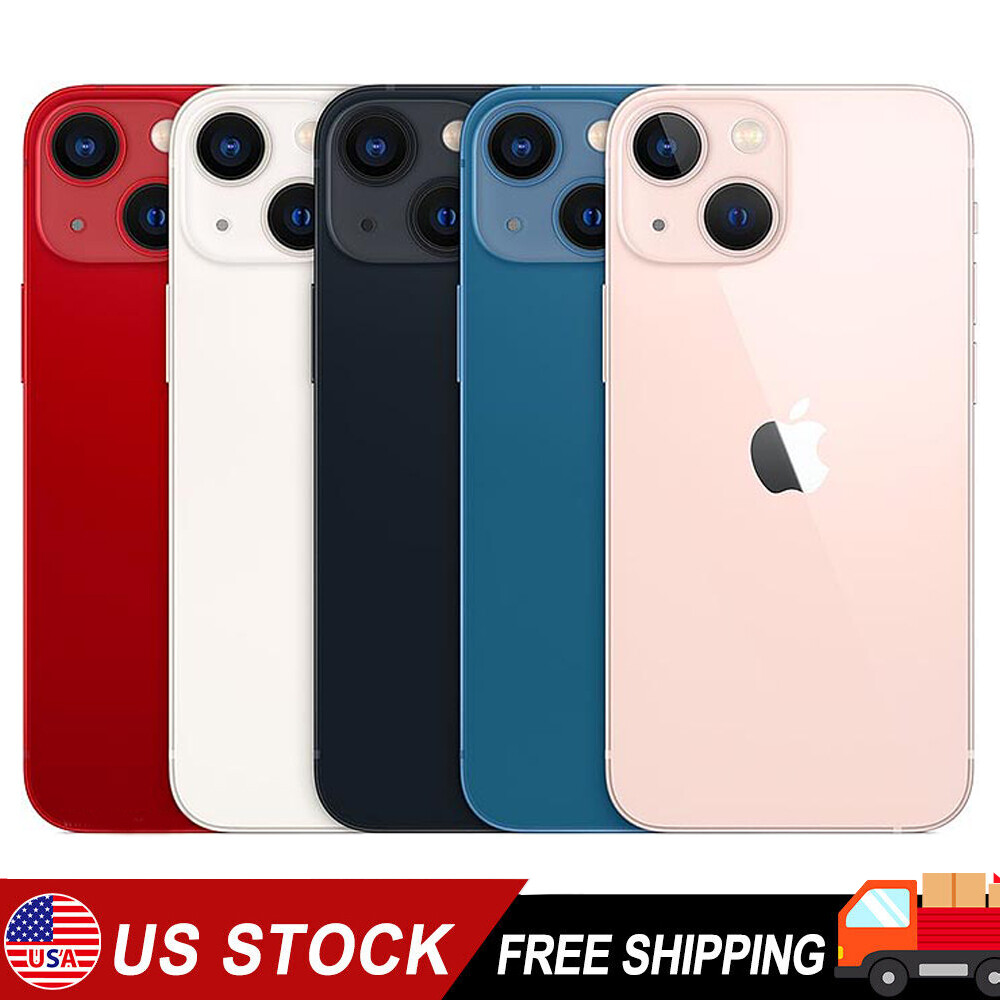 💯New Sealed Box Apple iPhone 13 MINI A2481 128GB/256GB USA Unlocked Smartphone