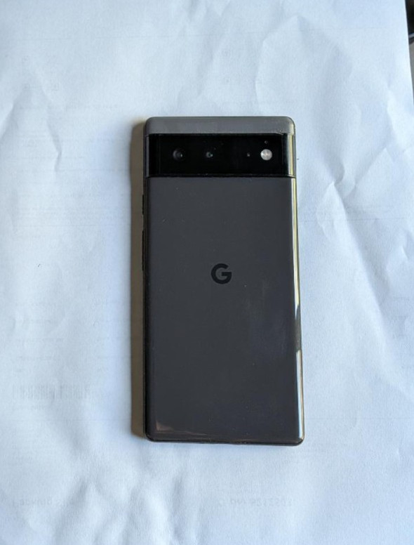 Google Pixel 6 128GB Black Phone GA02350US – Very Good Condition See Description