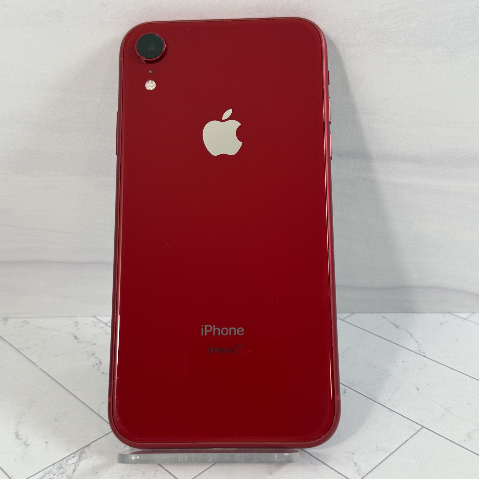 Cracked Screen LCD Apple iPhone XR 128 GB Spectrum Red A1984 #H261