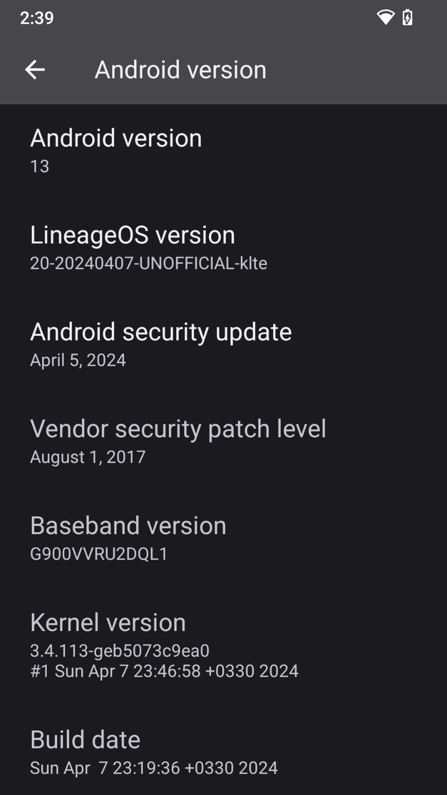 Rooted Custom Android 11 Verizon Samsung Galaxy S5 G900V 4g LTE 16GB CID15