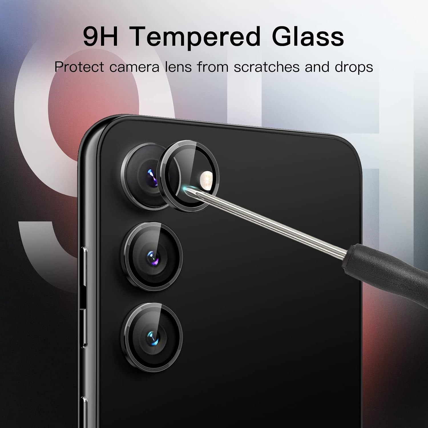 Camera Lens Protector Set for Samsung Galaxy S23 6.1″ / 6.6″ – Phantom Black