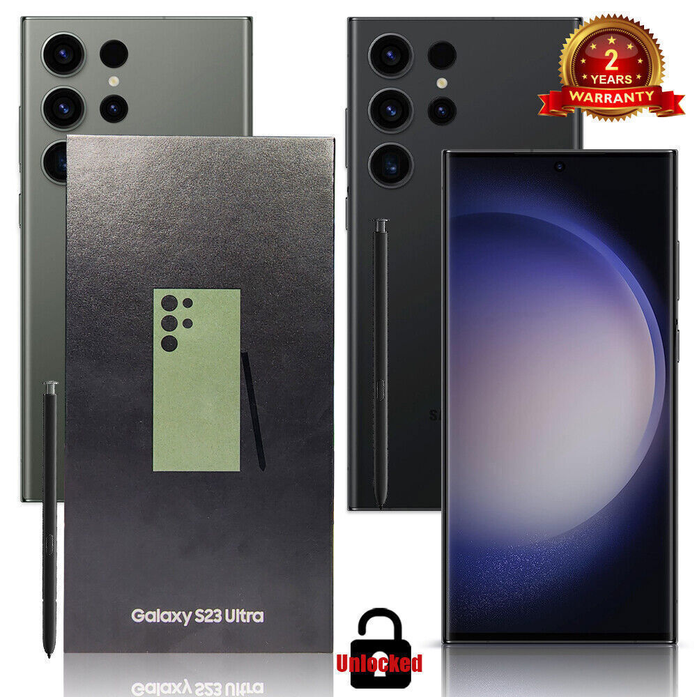 FACTORY NEW SEALED SAMSUNG GALAXY S23 ULTRA 5G UNLOCKED GSM CDMA 256GB/512GB lot