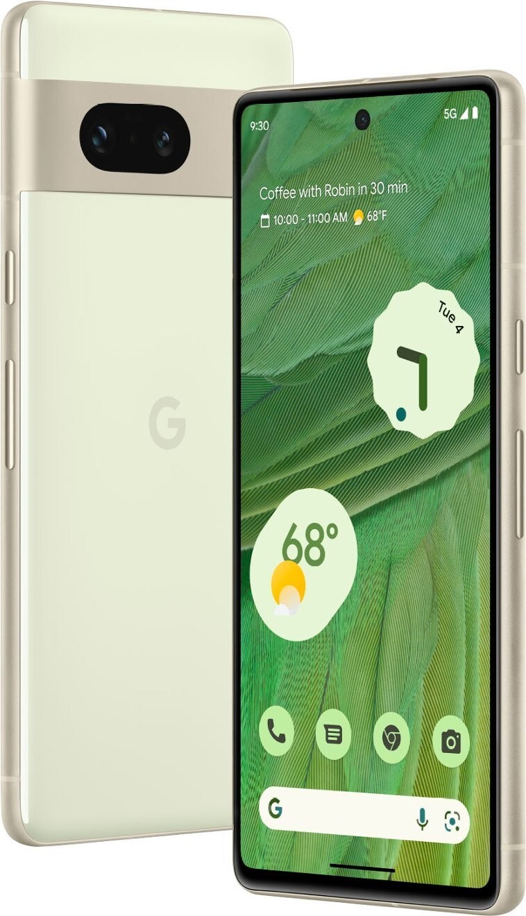 Google Pixel 7 – 256GB Lemongrass *UNLOCKED* [GVU6C] Very Good Refurbished
