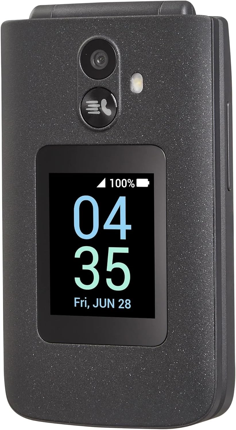 TCL Flip 3 4G LTE 16GB 5MP Basic Phone ‘Spectrum’ Unlocked Verizon (T435WS)