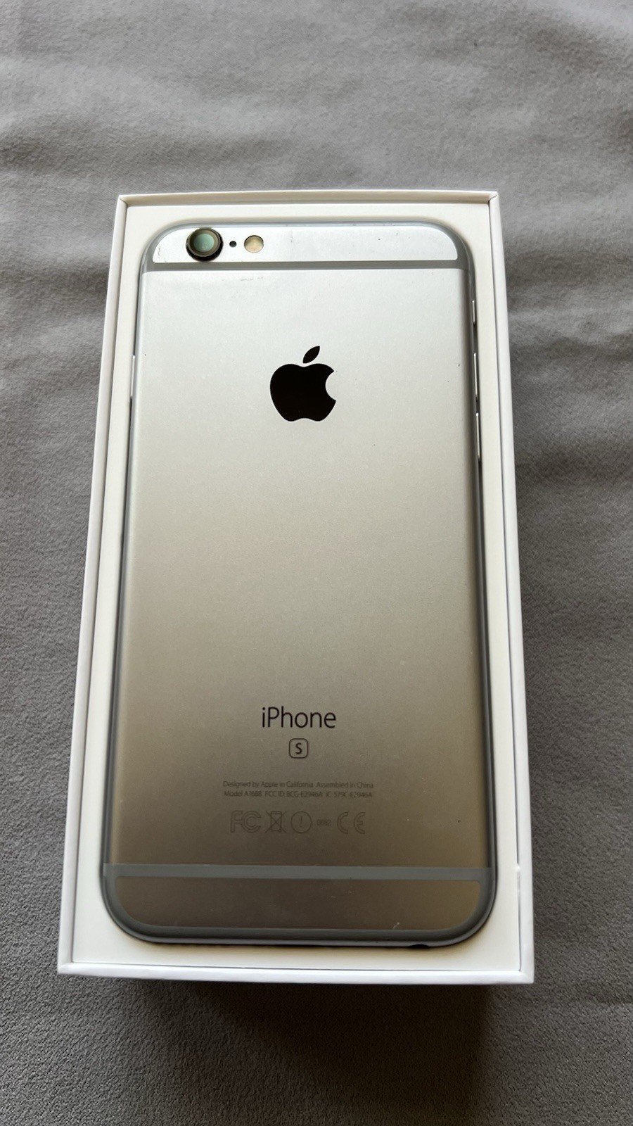 Apple iPhone 6s 64GB Space Gray A1688 – 85% Battery – Factory Unlocked w Box