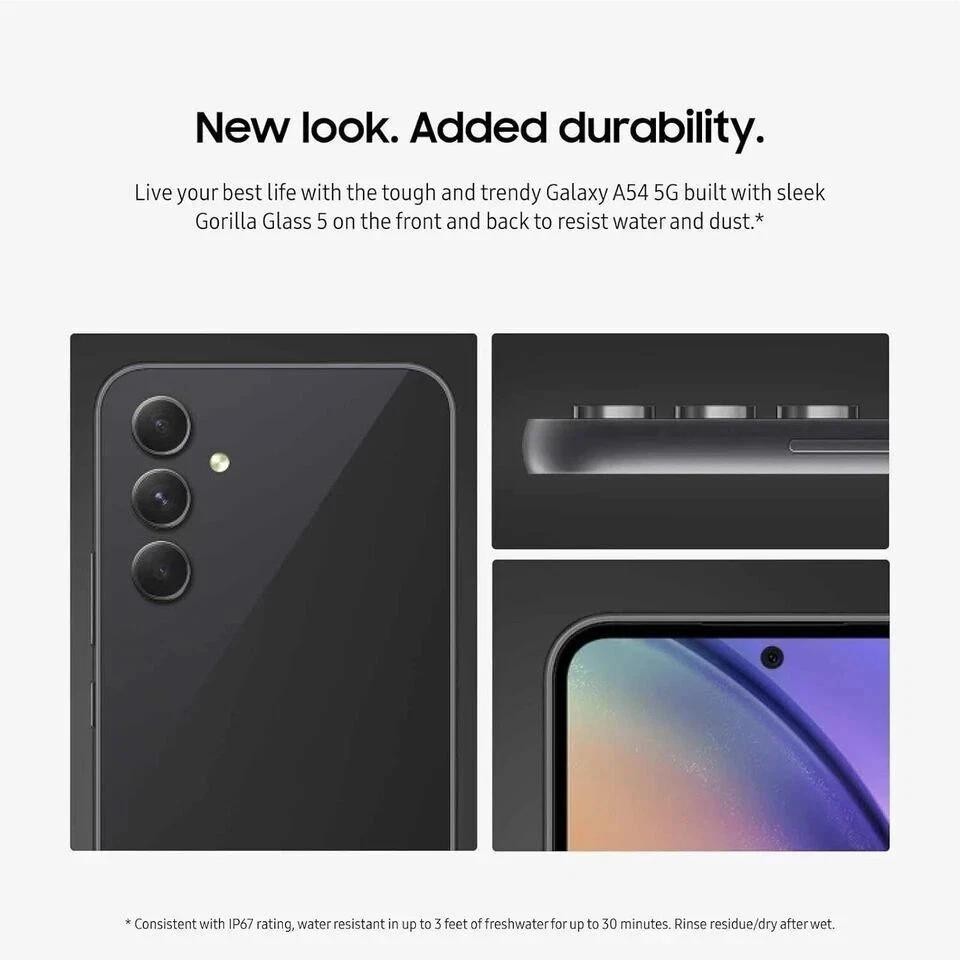 Samsung Galaxy A54 5G SM-A546U Unlocked US Version Android Phone New Sealed