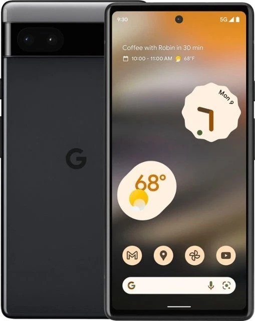 Google Pixel 6a GB62Z 128GB 6GB Unlocked Black Very Good Condition