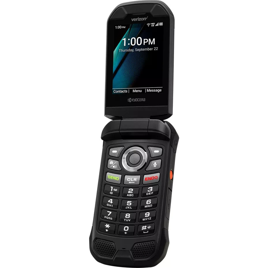 Kyocera DuraXV Extreme+ E4811 Verizon Locked Rugged 4G LTE Flip Phone